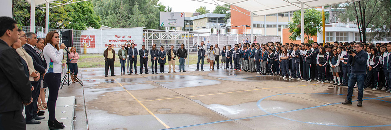 INAUGURA TERE JIMÉNEZ INFRAESTRUCTURA EDUCATIVA EN 4 PLANTELES DE LA CAPITAL